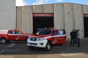 El diputado delegado del Servicio, Carlos Sánchez, conoció los últimos vehículos pick-up adquiridos