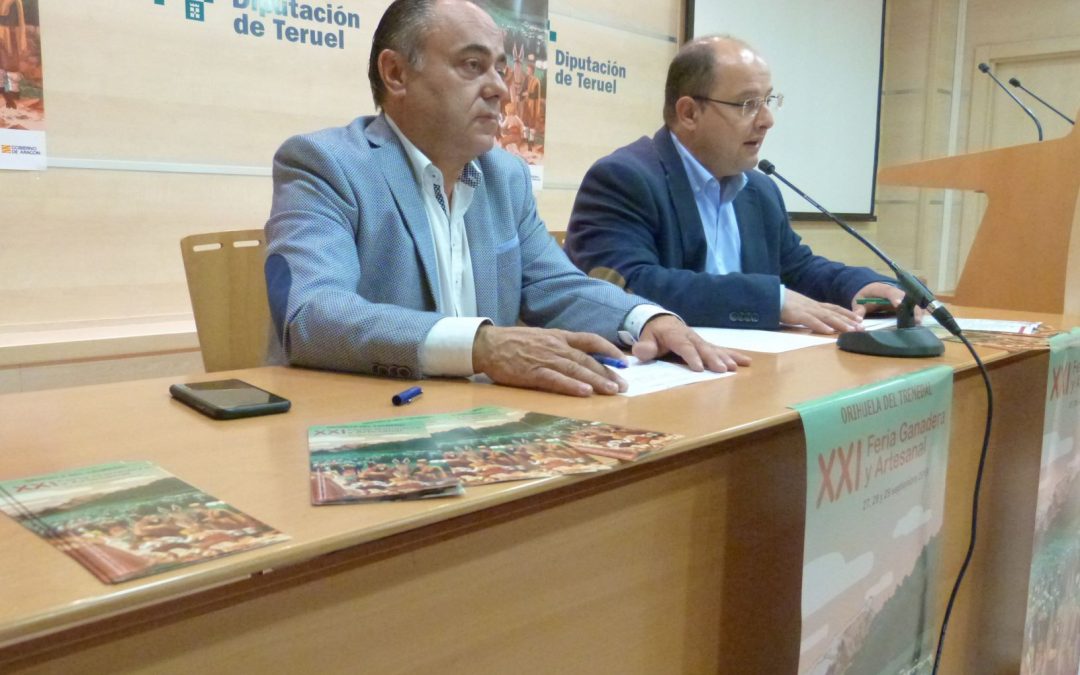 Nueva cita ferial en Orihuela del Tremedal, con el apoyo de la Diputación de Teruel