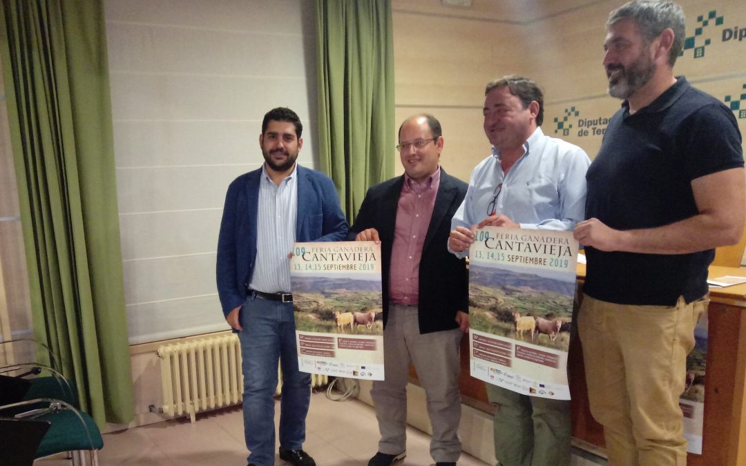 La Diputación de Teruel refuerza su apoyo a la feria ganadera de Cantavieja