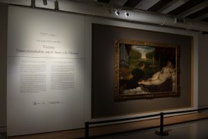 Cuadro de la Venus de Tiziano . Museo de Teruel