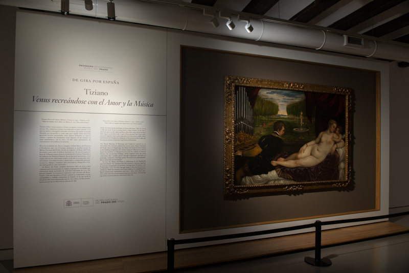 Más de 2.000 personas han disfrutado ya de la Venus de Tiziano en el Museo de Teruel