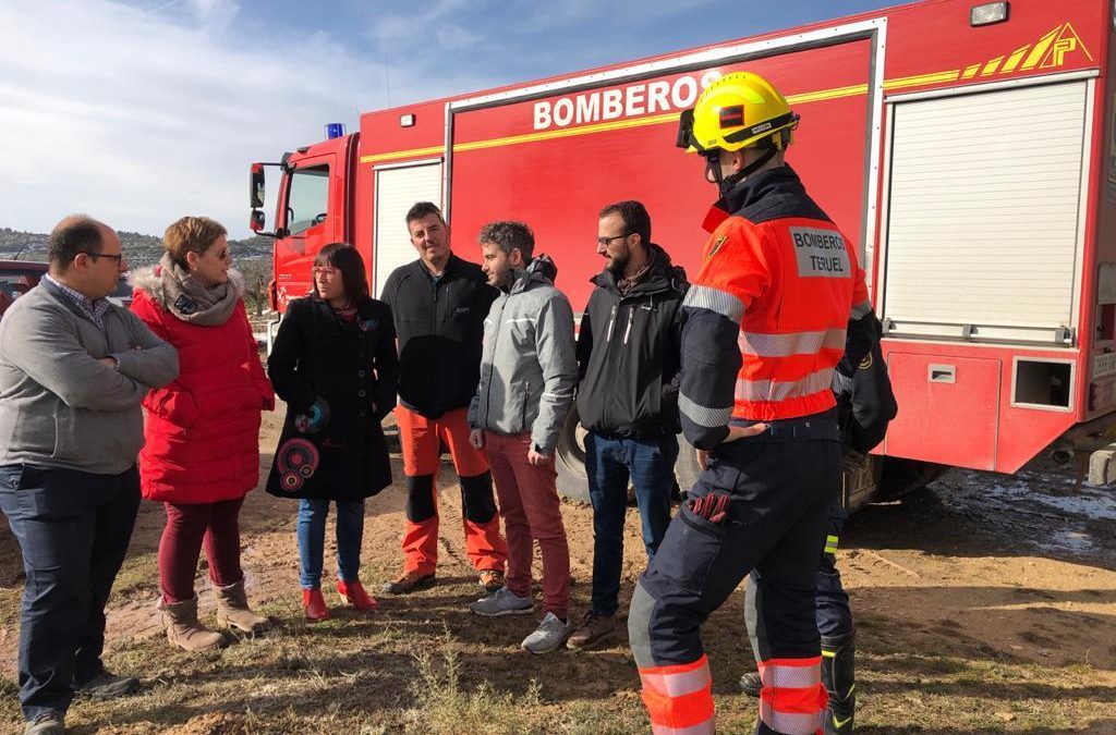 Los bomberos de la Diputación suministran 300.000 litros de agua a municipios afectados por el temporal