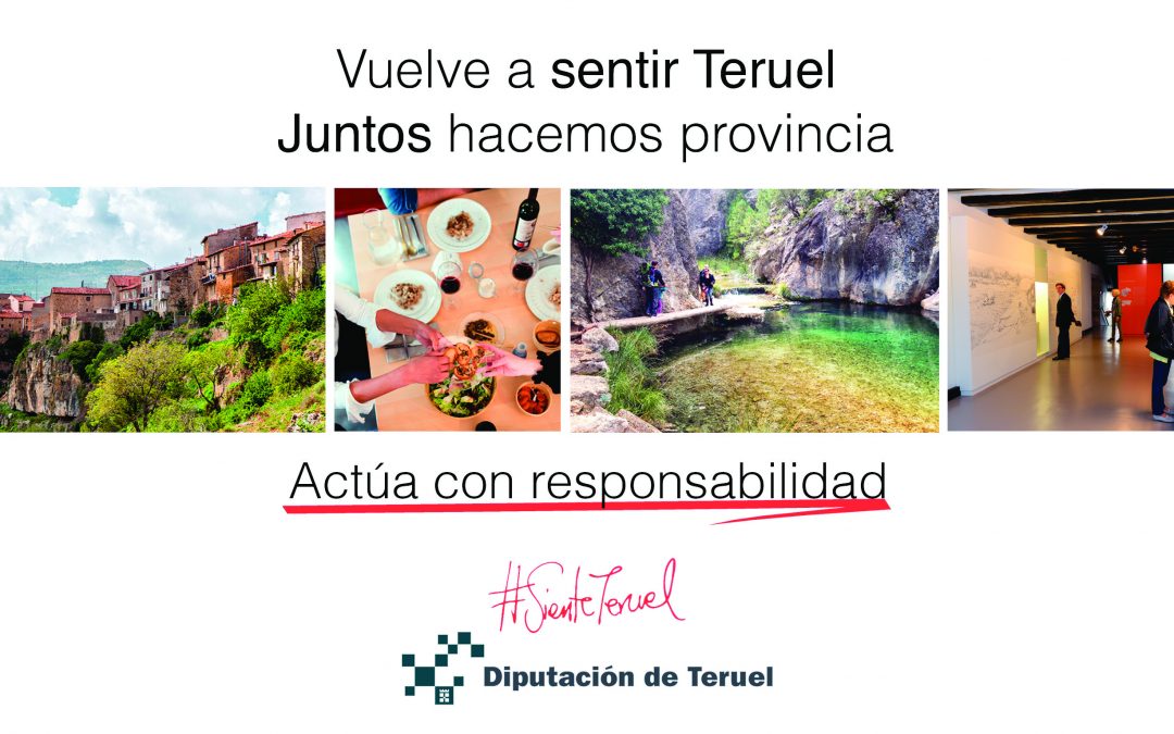 La Diputación de Teruel busca fomentar el consumo local con una campaña bajo el lema “Vuelve a sentir Teruel”