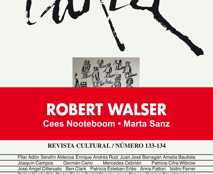 La revista Turia homenajea al escritor suizo Robert Walser