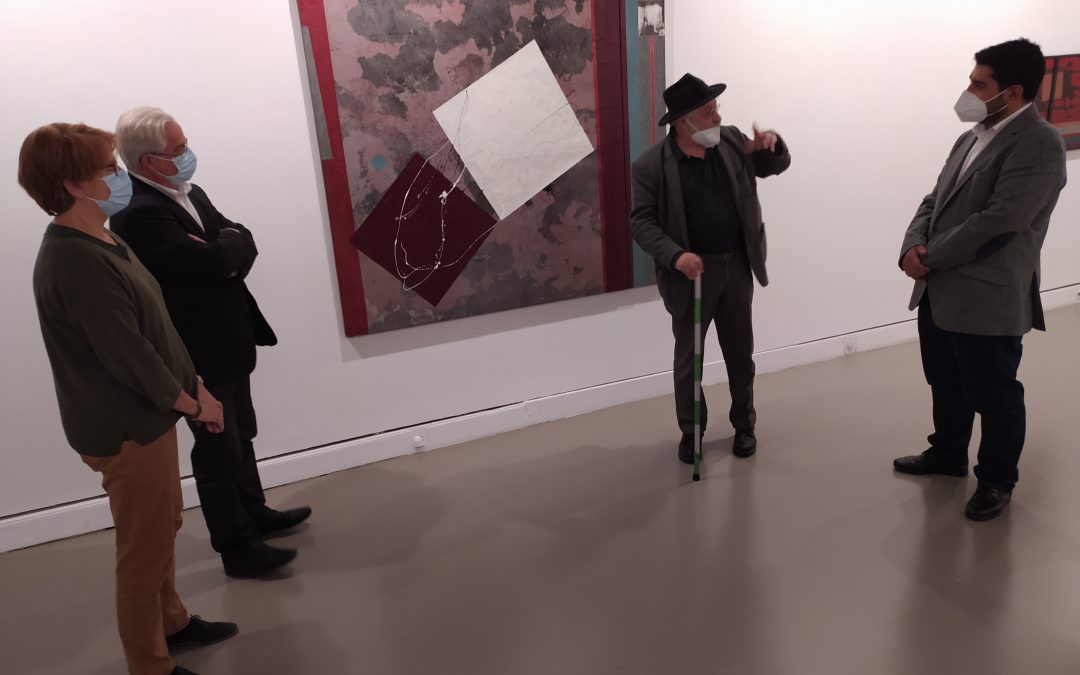 Prorrogada hasta enero la exposición “Negro Esperanza” de Miguel Ángel Encuentra en el Museo de Teruel
