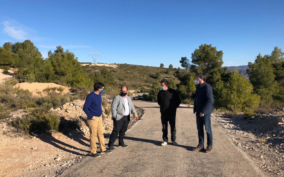 La Diputación mejorará la carretera entre Aguaviva y Las Parras de Castellote