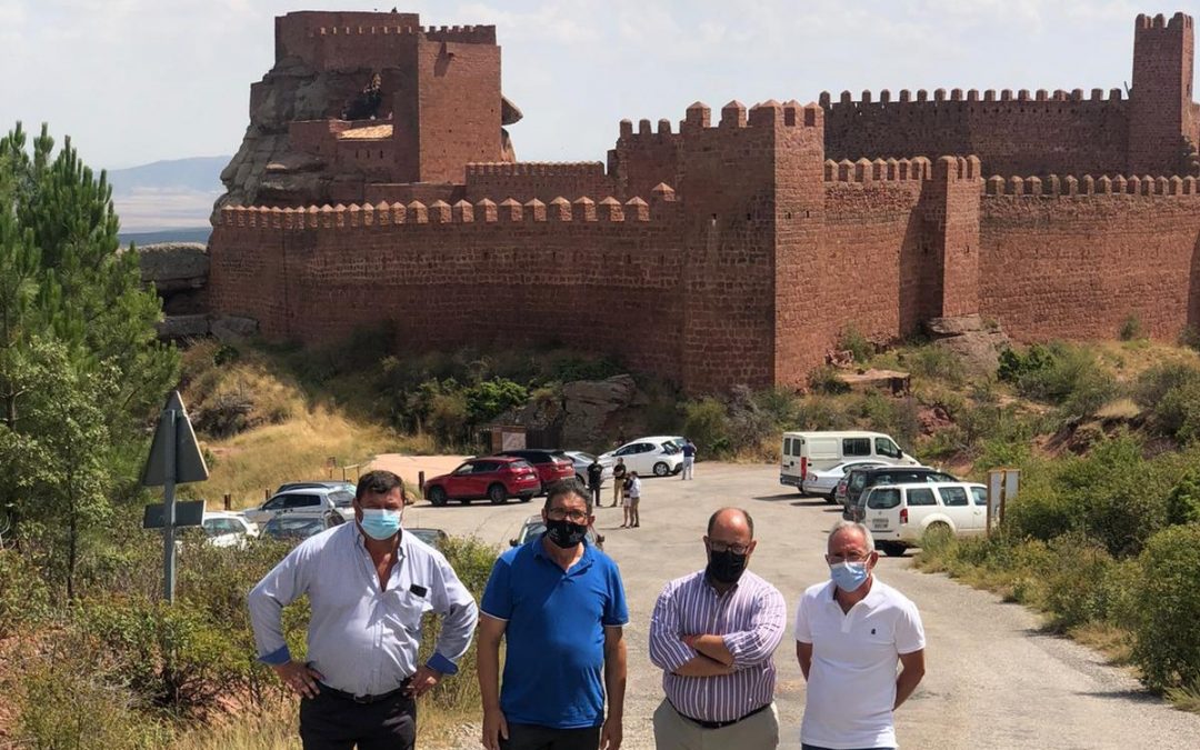 La DPT avanza en la mejora de los accesos a Peracense y su castillo con las obras en la vía desde Rodenas
