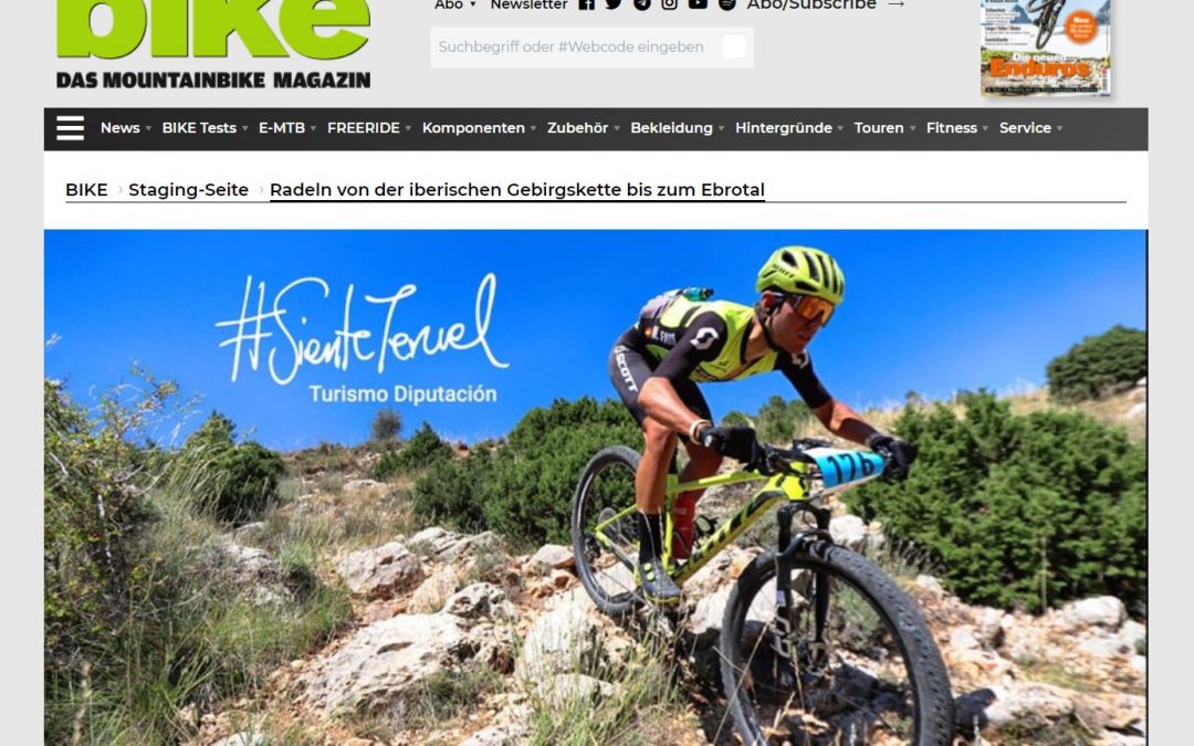 Promoción internacional del potencial de la provincia para practicar ciclismo de montaña