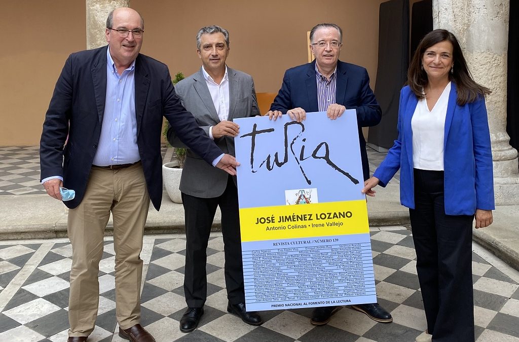 El Instituto de Estudios Turolenses presenta el homenaje de la revista “Turia” a José Jiménez Lozano en Valladolid