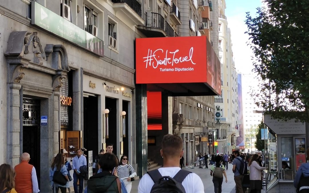 La campaña turística #SienteTeruel de la DPT vuelve de nuevo a las calles de Madrid