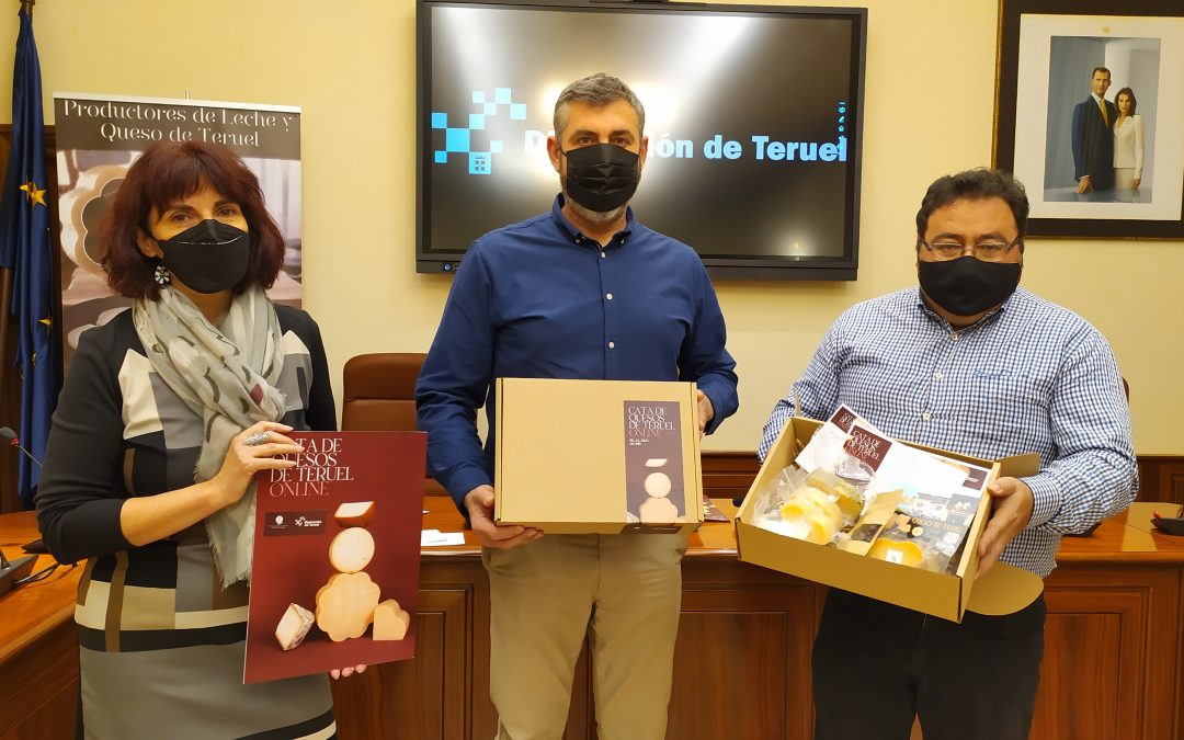 Más de 150 kilos de Queso de Teruel preparados para la II Cata de Quesos online