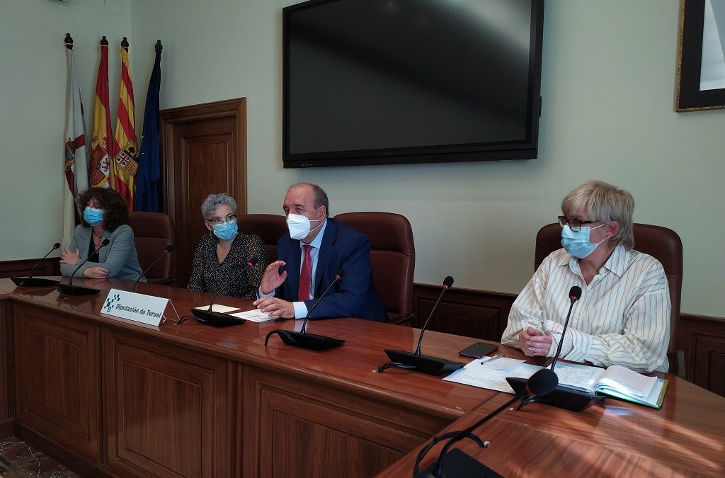 La Diputación de Teruel apoya a Accem en la acogida de personas desplazadas de Ucrania en la provincia