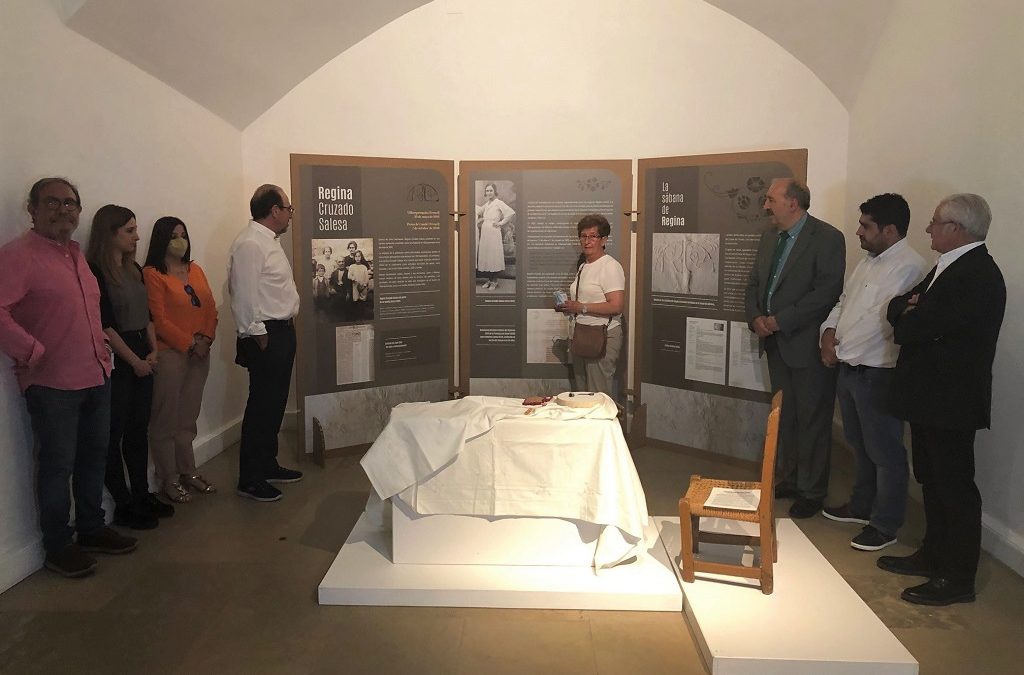 Abierta al público ‘La sábana de Regina’ en el Museo de Teruel