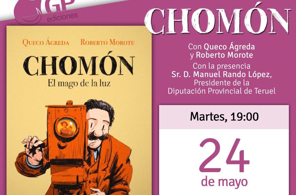 El Instituto de Estudios Turolenses presenta el cómic Chomón. El mago de la luz