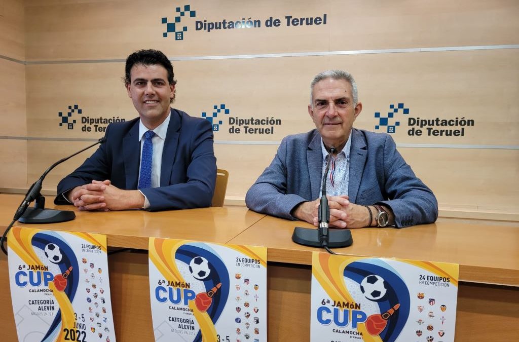 450 niños y niñas compiten en la VI edición de la Jamón Cup con el apoyo de la Diputación de Teruel