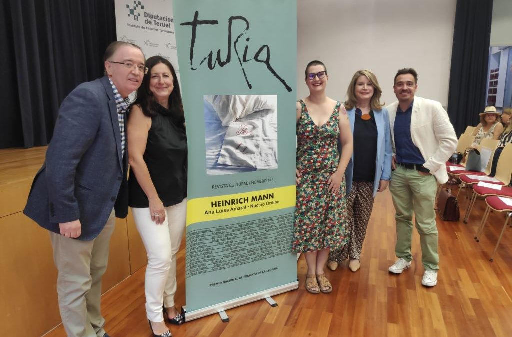 El Goethe Institut de Madrid acoge la presentación del nuevo número de Turia protagonizado por Heinrich Mann
