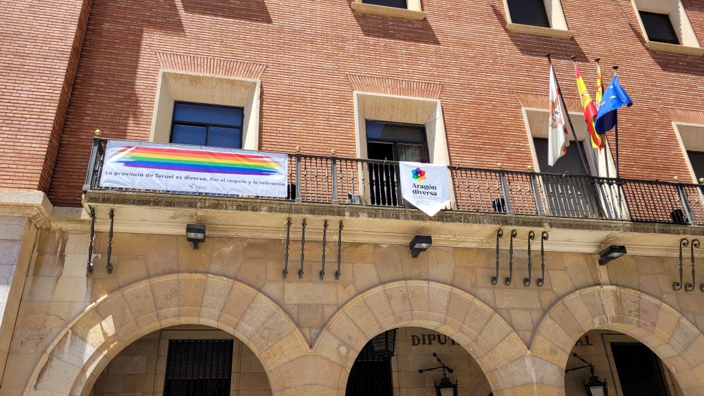 La Diputación de Teruel colabora con los actos del Orgullo LGTBIQ+ en la provincia