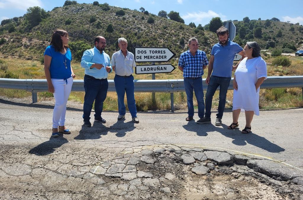 La DPT invertirá 1,2 millones de euros para reparar la pista que une la A-226 en Castellote con los barrios pedáneos