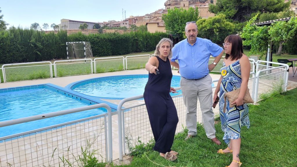 La reforma de los vasos infantiles de las piscinas de Monroyo acaban con las continuas fugas de agua