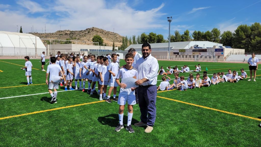 El Campus Experience del Real Madrid cierra con éxito su estancia en Alcañiz