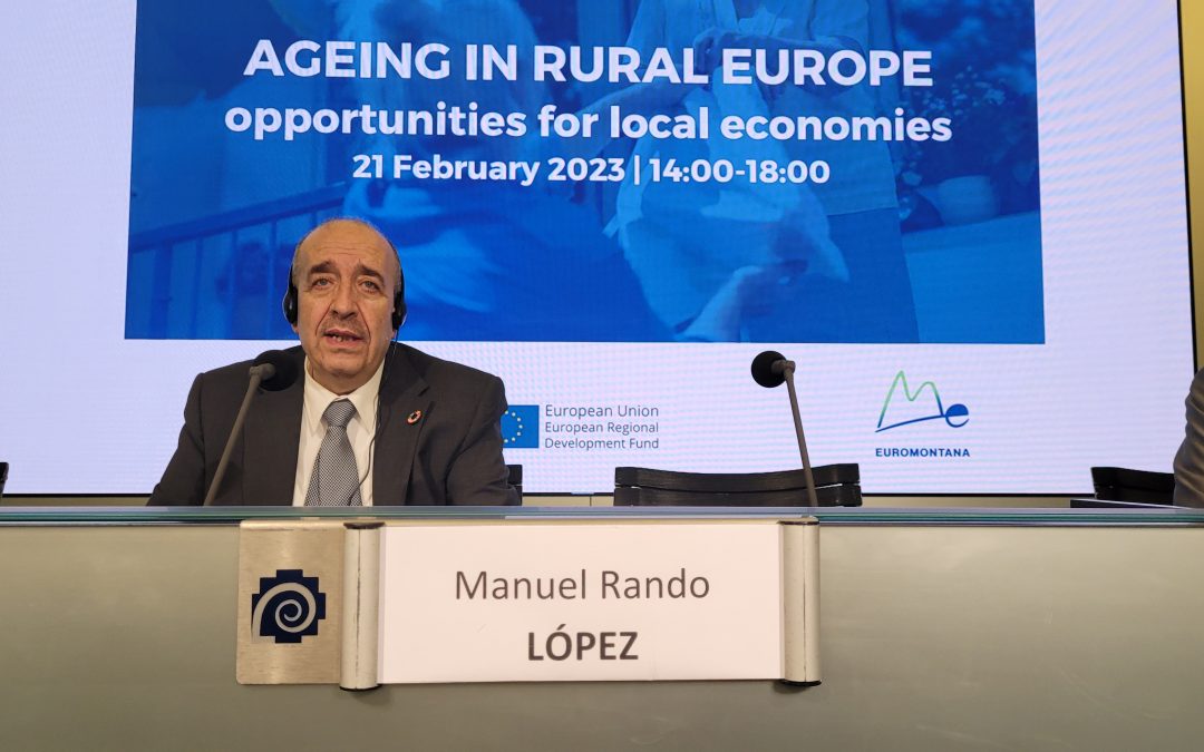 Manuel Rando invita a ver la economía plateada como una oportunidad en la conferencia final del proyecto Silver SMEs en Bruselas