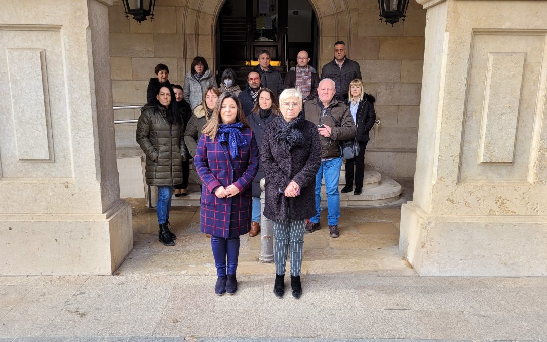 La Diputación de Teruel se suma a las concentraciones silenciosas en solidaridad con la población ucraniana