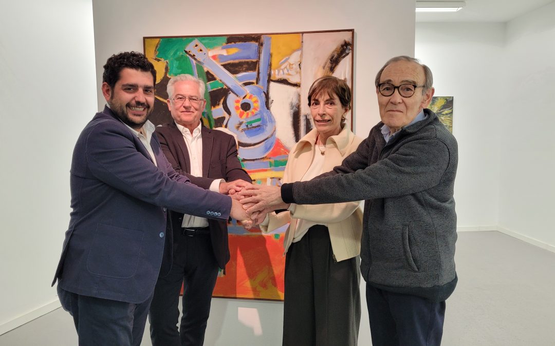 La Fundación Germán López y Marián Sanz donará a la  DPT su colección de arte español contemporáneo y su sede
