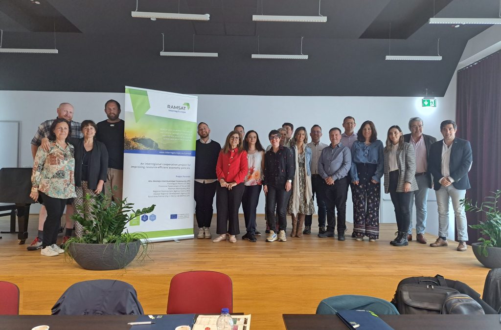 La DPT expone las acciones desarrolladas en el proyecto Ramsat en su conferencia final en Eslovenia