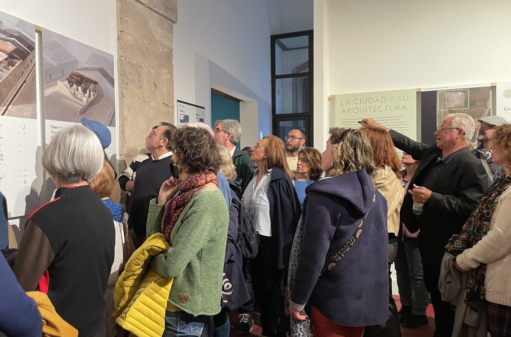 El Museo de Teruel organiza visitas guiadas por su exposición sobre la ciudad antigua de La Caridad