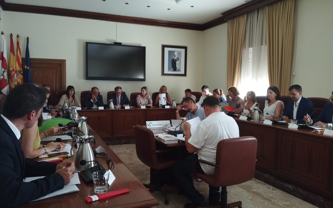 La Diputación de Teruel aprueba el organigrama de delegaciones para esta legislatura