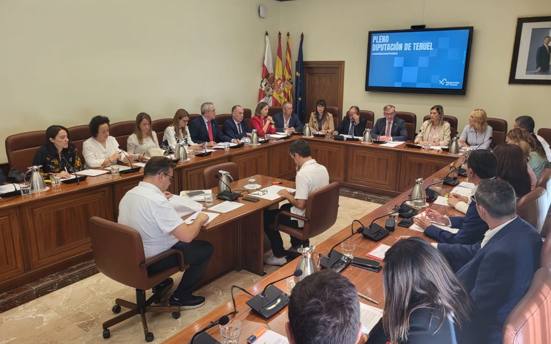 La Diputación de Teruel aprueba una declaración institucional contra la violencia machista