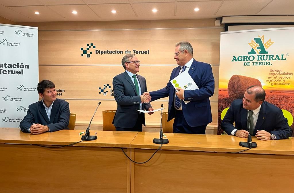 La Diputación de Teruel y Caja Rural de Teruel suscriben un nuevo convenio de apoyo a las ferias agropecuarias, agroalimentarias y medioambientales