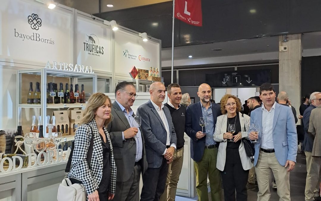 Diez empresas turolenses participan en la Feria Gastrónoma de Valencia
