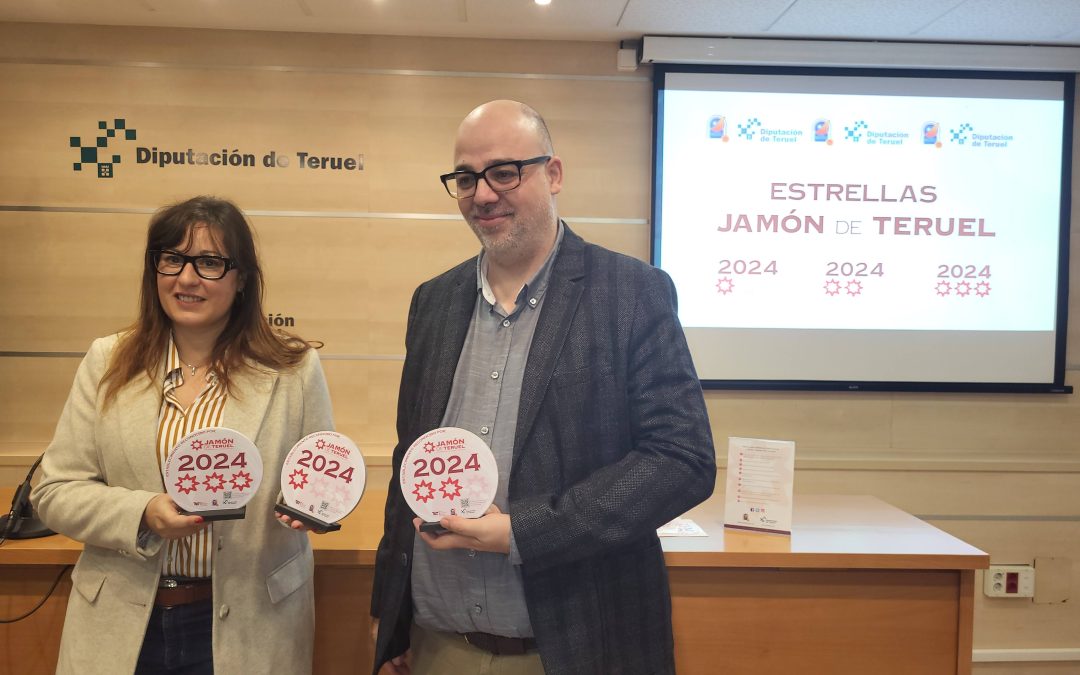 Treinta y nueve establecimientos de la provincia serán distinguidos con “Estrellas Jamón de Teruel 2024”
