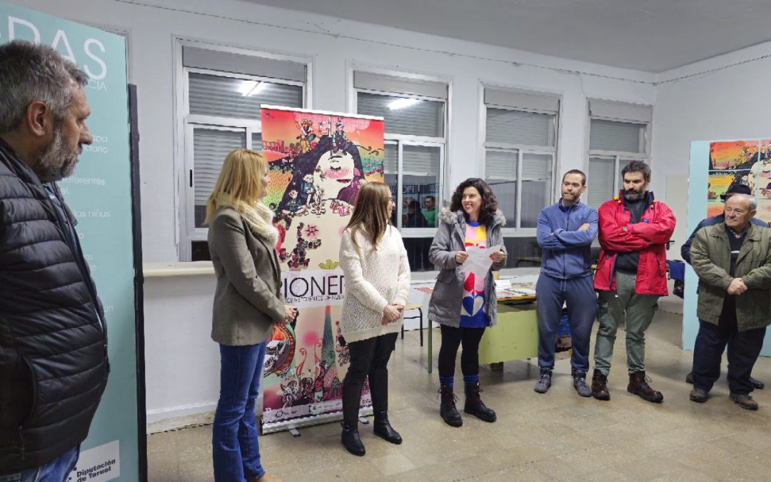 Las “Pioneras turolenses” llegan a Barrachina con la exposición itinerante de la Diputación Provincial de Teruel