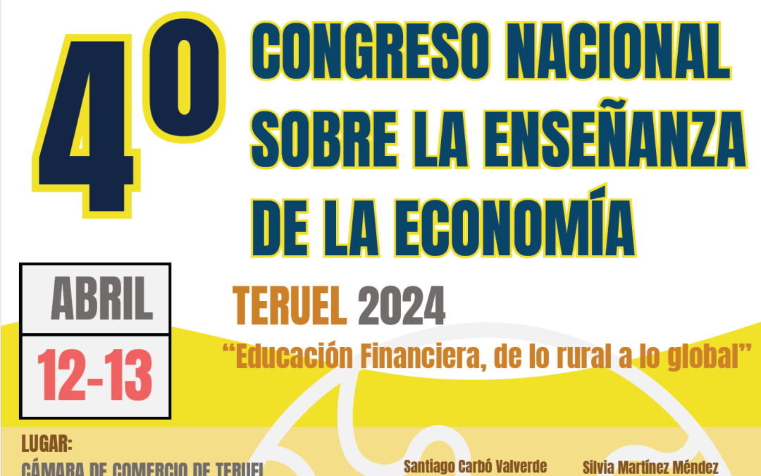 Docentes se reúnen en Teruel en el 4º Congreso Nacional de la Enseñanza de la Economía