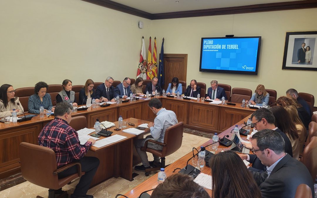 La Diputación de Teruel aprueba las actuaciones del Plan de Mejora de Vías Municipales