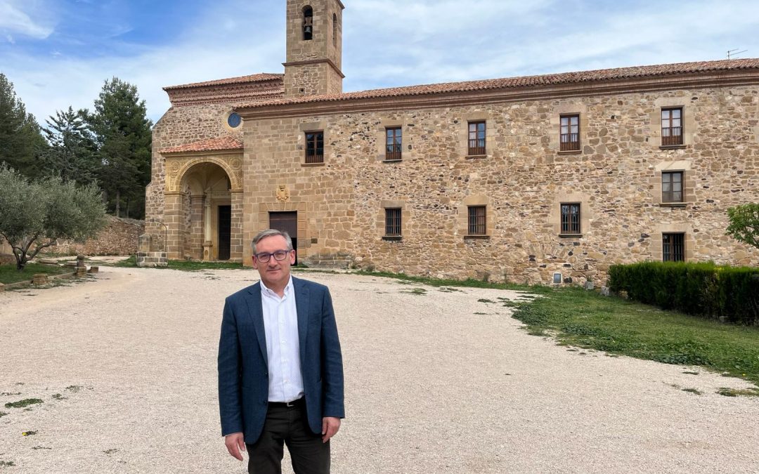 La Diputación de Teruel celebrará el Día de San Jorge en el Monasterio de El Olivar en Estercuel